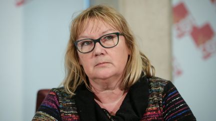 &nbsp; (Catherine Perret, secrétaire confédérale de la CGT en charge du dossier sur la loi Travail © Maxppp)