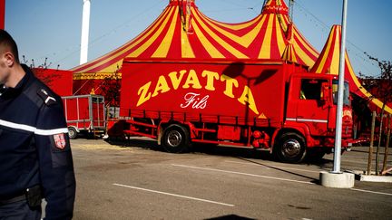 Le cirque Zavatta &agrave; Dijon (C&ocirc;te-d'Or), le 10 avril 2009. (JEFF PACHOUD / AFP)