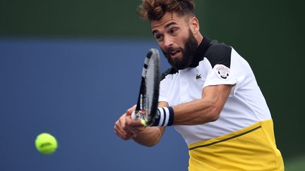 Benoît Paire a vu son parcours stoppé en demi-finale (JOHANNES EISELE / AFP)