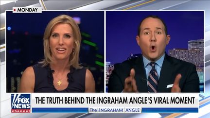 Un échange devenu viral entre Laura Ingraham et&nbsp;Raymond Arroyo sur Fox News (FOX NEWS)