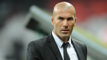 Zin&eacute;dine Zidane, le 29 mars 2014, &agrave; Munich (Allemagne). (ANDREAS GEBERT / DPA / AFP)