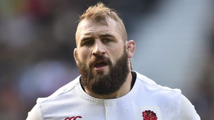 Joe Marler&nbsp;avant le match de rugby du Tournoi des six nations contre l'Italie, au stade de Twickenham à Londres, le 17 février 2017. (GLYN KIRK / AFP)