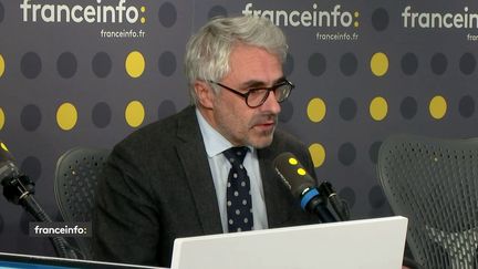 Pascal Saint-Amans&nbsp;invité de franceinfo&nbsp;le lundi 20 janvier 2020 (capture écran). (FRANCEINFO / RADIOFRANCE)