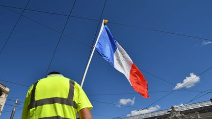 Un "gilet jaune" à Montpellier (Hérault), le 11 mai 2019. (MAXPPP)