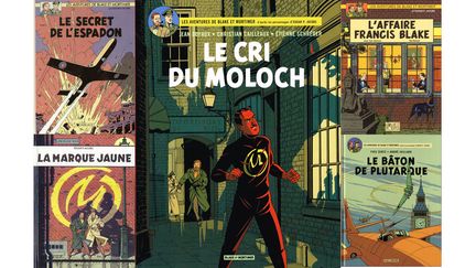 B&amp;M, PLUS QUE DES HEROS, UNE MARQUE (EP JACOBS, DARGAUD / EP JACOBS, DARGAUD / CHRISTIAN CAILLEAUX, BLAKE ET MORTIMER / TED BENOIT, BLAKE ET MORTIMER / ANDRE JUILLARD, BLAKE ET MORTIMER)