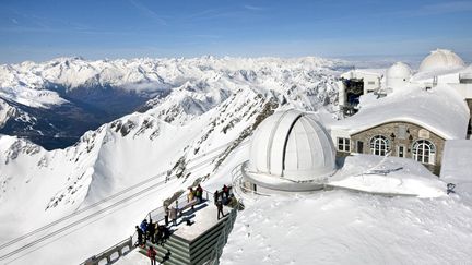 L'observatoire du Pic du Midi, dans les Pyrénées, le 17 septembre 2020. (PHILIPPE ROY / AFP)