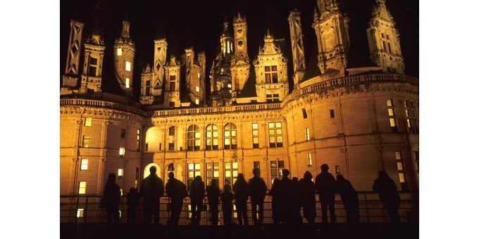 Un spectacle de &quot;Sons et lumières&quot; à Chambord (30/03/2011)
 (AFP / Antoine Lorgnier / Only France)