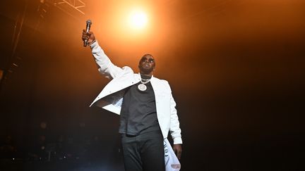 Le rappeur P. Diddy en concert à Londres, le 7 novembre 2023. (SAMIR HUSSEIN / GETTY IMAGES EUROPE)