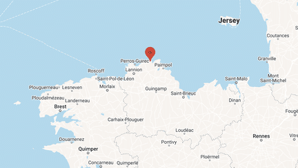 L'homme sera jugé en comparution sur reconnaissance préalable de culpabilité au tribunal de proximité de Guingamp en mai prochain. (GOOGLE MAPS)