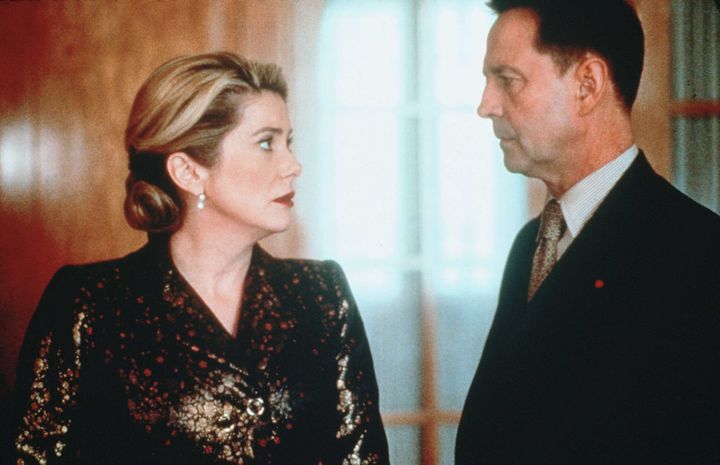 René Féret était à l'occasion également comédien. Ici avec Catherine Deneuve dans "Est-Ouest" de Régis Wargnier.
 (INTERFOTO USA/SIPA)