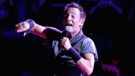 Bruce Springsteen le 28 mars 2016 au Madison Square Garden de New York.
 (Jamie McCarthy / Getty Images / AFP)