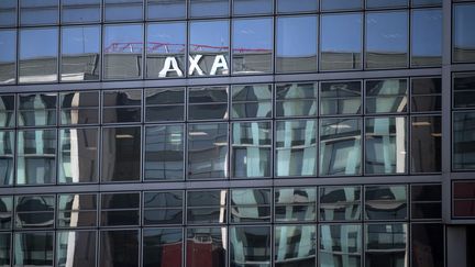 Vue du siège de Axa, à Nanterre, en octobre 2018. (JOEL SAGET / AFP)