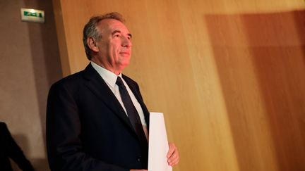 Le président du MoDem, François Bayrou, à Paris, le 21 juin 2017. (THOMAS SAMSON / AFP)