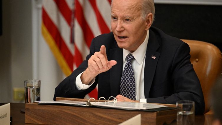 US President Joe Biden at the White House in Washington (USA), May 5, 2023. (JIM WATSON / AFP)