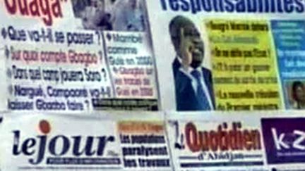 La presse ivoirienne, le 13 février 2010 (France 2)