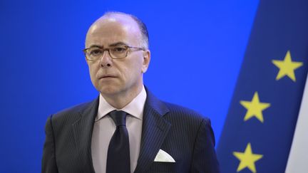 Le ministre de l'Int&eacute;rieur, Bernard Cazeneuve, le 21 avril 2015 &agrave; Paris. (STEPHANE DE SAKUTIN / AFP)