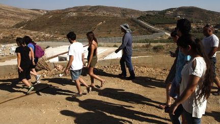 Les balades organisées par Emad Madah racontent l'histoire tourmentée du plateau entre Israël et la Syrie. (AFP)