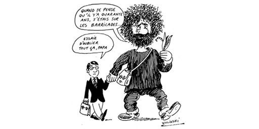 Un dessin de Georges Wolinski.
 (Georges Wolinski)