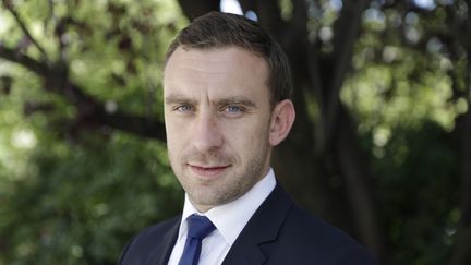 Le député (LR) de l'Aisne Julien Dive ici le 19 juin 2017 à l'Assemblée nationale, à Paris. (THOMAS SAMSON / AFP)