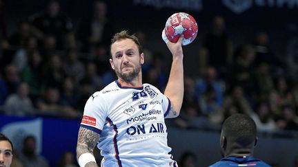 Le capitaine de Montpellier, Valentin Porte, face à Toulouse en championnat le 20 décembre 2022. (MAXPPP)