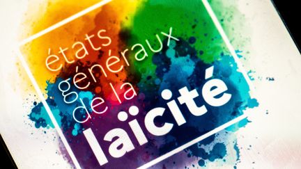 Le logo des Etats généraux de la laïcité, lancés cette semaine par Marlène Schiappa, ministre&nbsp;déléguée auprès du&nbsp;ministre&nbsp;de l'Intérieur,&nbsp;en charge de la Citoyenneté.&nbsp;(Illustration) (XOSE BOUZAS / HANS LUCAS / AFP)