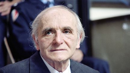 Klaus Barbie a été reconnu coupable de 17 crimes contre l'humanité par la cour d'assises du Rhône en 1987. Les archives de ce procès sont désormais consultables par les chercheurs.&nbsp; (STF / AFP)