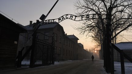 Le camp d'Auschwitz (Pologne), le 27 janvier 2017. (OMAR MARQUES / AFP)