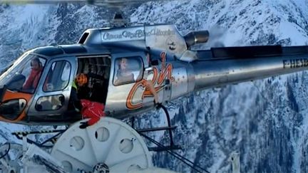 Tournage de "Cliffhanger" dans la région de Chamonix
 (France 3 / Culturebox)