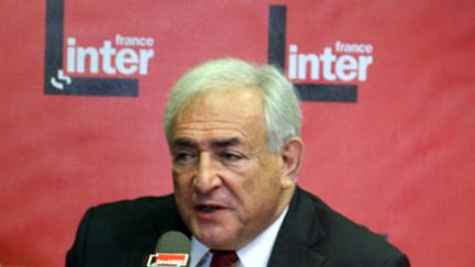 Dominique Strauss-Kahn lundi 15 novembre sur France Inter (© france inter)