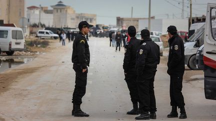  (Forces de l'ordre en Tunisie - photo prétexte © Maxppp)