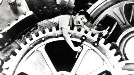 Charlie Chaplin dans "Les temps modernes" (1936)
 (REX FEATURES/SIPA)