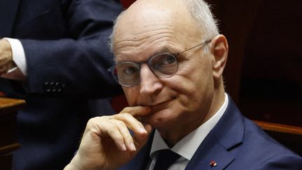 Le ministre de la Justice, Didier Migaud, le 13 novembre 2024, à Paris. (LUDOVIC MARIN / AFP)