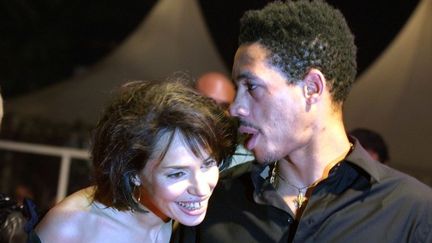 Joey Starr et Béatrice Dalle au Festival de Cannes en 2001
 (FRANCOIS LO PRESTI / AFP)