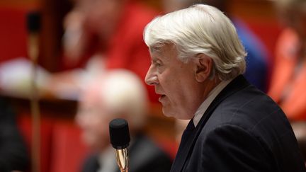 Claude Goasguen, d&eacute;put&eacute; UMP de Paris, &agrave; l'Assembl&eacute;e nationale, le 14 mai 2014. (ERIC FEFERBERG / AFP)