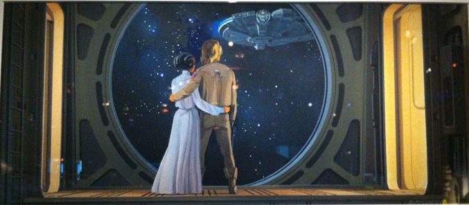 Star Wars Identities : Luke et Leia (dession préparatoire de Ralph McQuarrie
 (Jacky Bornet)