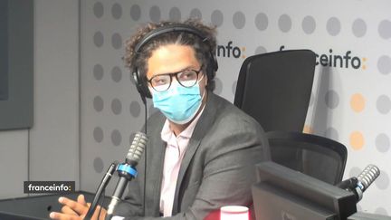 Matthieu Belliard, invité de franceinfo mardi 14 septembre 2021. (FRANCEINFO / RADIO FRANCE)