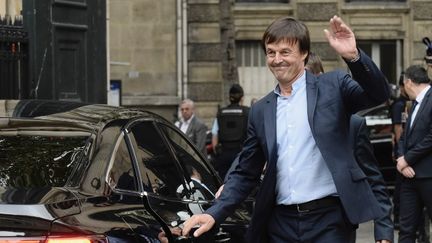 Nicolas Hulot, le 4 septembre 2018, à Paris. (PHILIPPE LOPEZ / AFP)