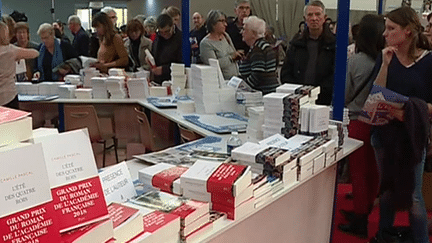 37e Foire du livre de Brive, du 9 au 11 novembre 2018
 (Capture d&#039;image France 3/Culturebox)