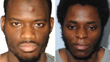 Michael Adebolajo et Michael Adebowale ont &eacute;t&eacute; condamn&eacute;s mercredi 26 f&eacute;vrier &agrave; Londres (Royaume-Uni), pour le meurtre en pleine rue d'un soldat britannique de 25 ans. (METROPOLITAN POLICE / AFP)