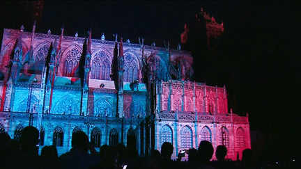 "Le ballet des ombres heureuses"  le nouveau spectacle son et lumière de la cathédrale de Strasbourg 
 (France 3 / Culturebox )