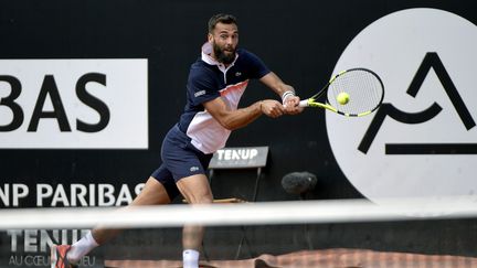 Benoît Paire lors du tournoi de Lyon en mai 2019.&nbsp; (PHOTO MAXIME JEGAT / MAXPPP)