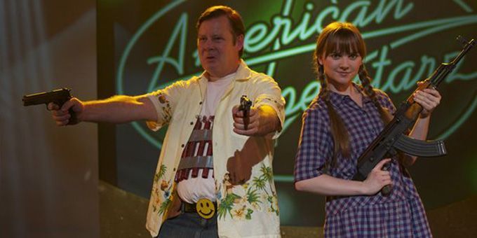 Joel Murray et Tara Lynne Barry dans &quot;God Bless America&quot; de Bob Goldthwait
 (Potemkin Films)