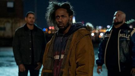 Kendrick Lamar joue le rôle d'un "crackhead" dans la série "Power" dans laquelle joue le rappeur 50 Cent.
 (Courtesy of Starz)