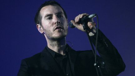 Robert Del Naja de Massive Attack en juillet 2008 aux Eurockéennes de Belfort.
 (Pol Emile / SIPA)