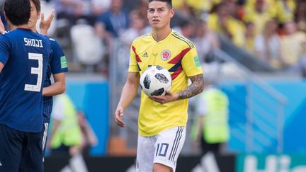 Le meneur de jeu colombien James Rodriguez (ELMAR KREMSER/SVEN SIMON / SVEN SIMON)