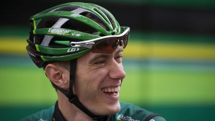 Pierre Rolland (Europcar) tout sourire (LIONEL BONAVENTURE / AFP)