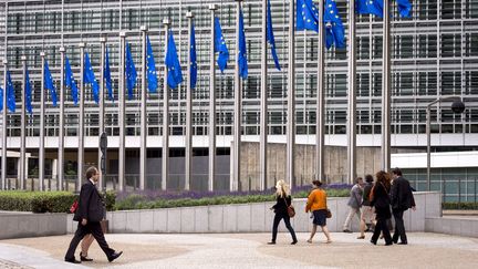 Le si&egrave;ge de la Commission europ&eacute;enne, le 18 juin 2014, &agrave; Bruxelles (Belgique). (LEX VAN LIESHOUT / ANP MAG / AFP)