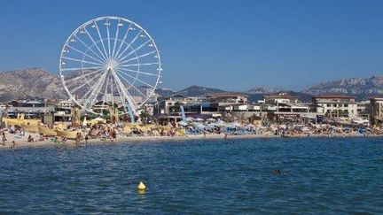 La plage du prado à Marseille (17 août 2011) (GARDEL Bertrand / hemis.fr)