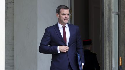 Le ministre de la Santé Olivier Véran, le 17 juin 2020 au palais de l'Elysée, à Paris. (MAXPPP)