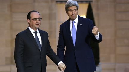 &nbsp; (John Kerry a exprimé sa solidarité avec la France suite aux attaques terroristes  © MAXPPP)